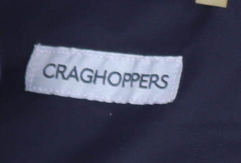 Craghoppers Women's Black Waterproof Lined Rain Jacket UK 14