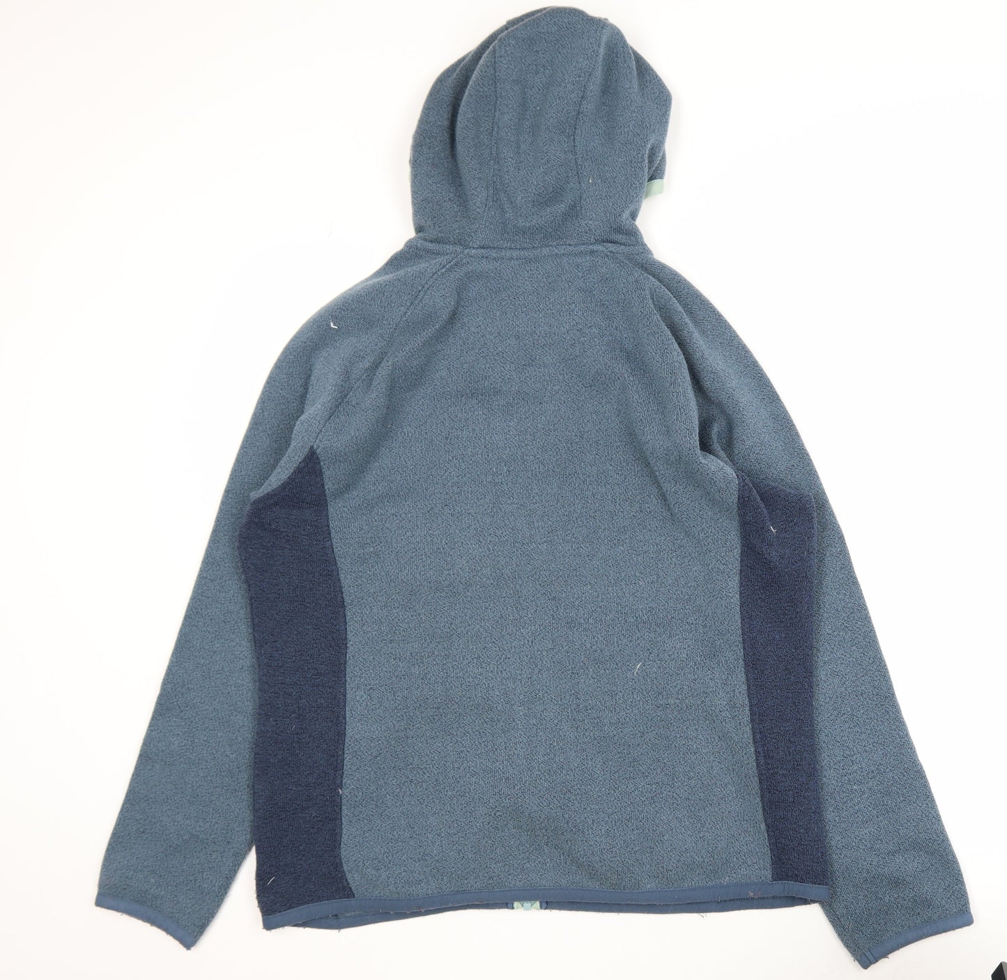 Weird Fish Women's Blue Size 18 Hooded Fleece Jacket