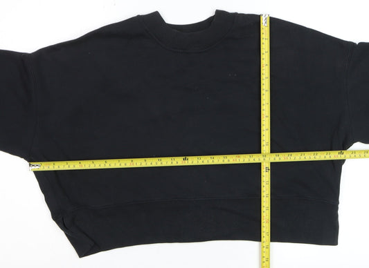 Abercrombie & Fitch Women's Black Small Pullover Sweatshirt