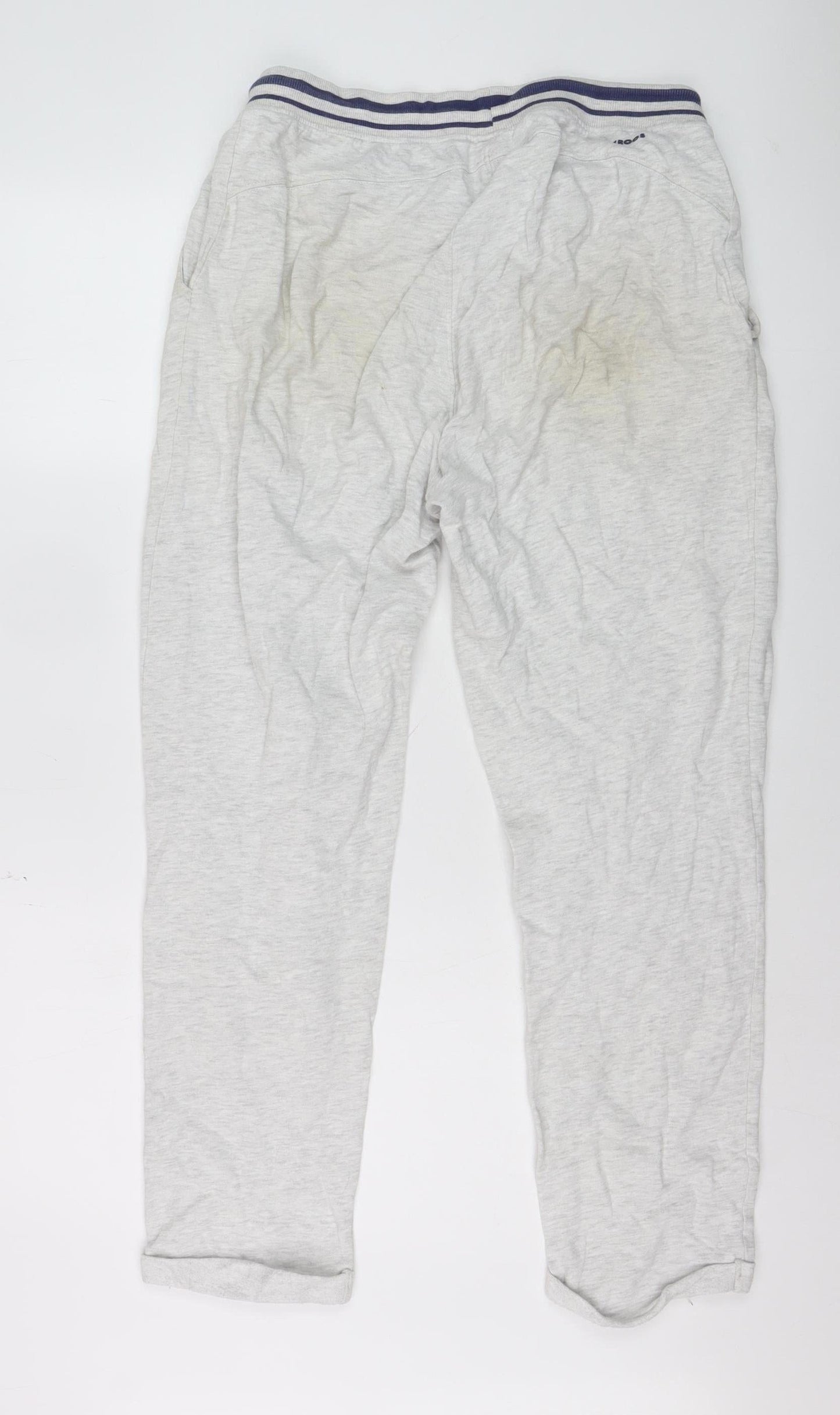 KangaROOS Women's Grey Cotton Blend Jogger Trousers Size 16