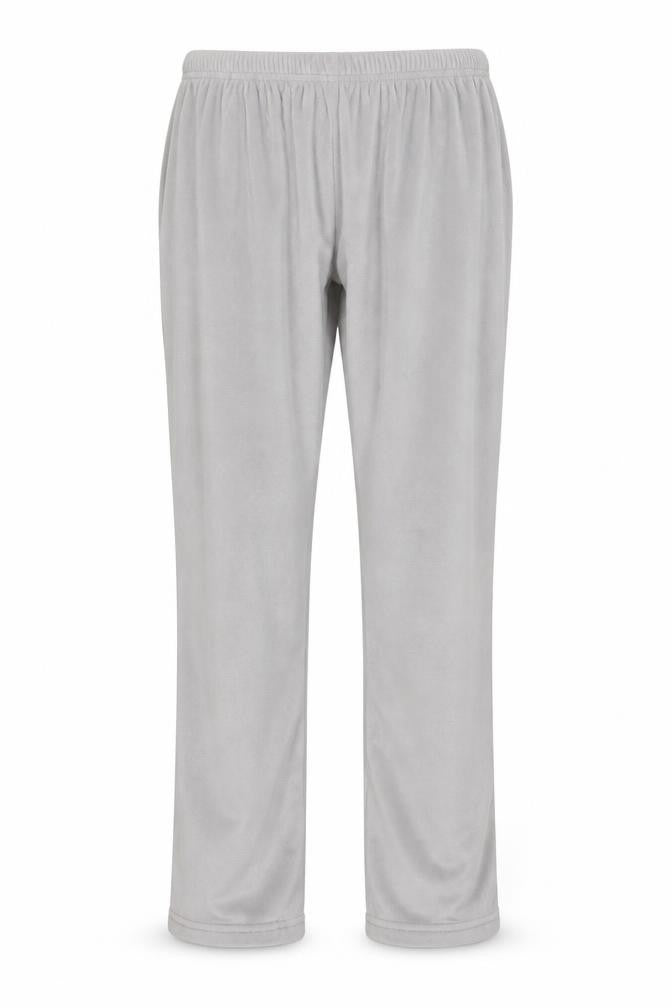 Admas Women Grey Fleece Pyjama Pants S Winter Lounge Trousers