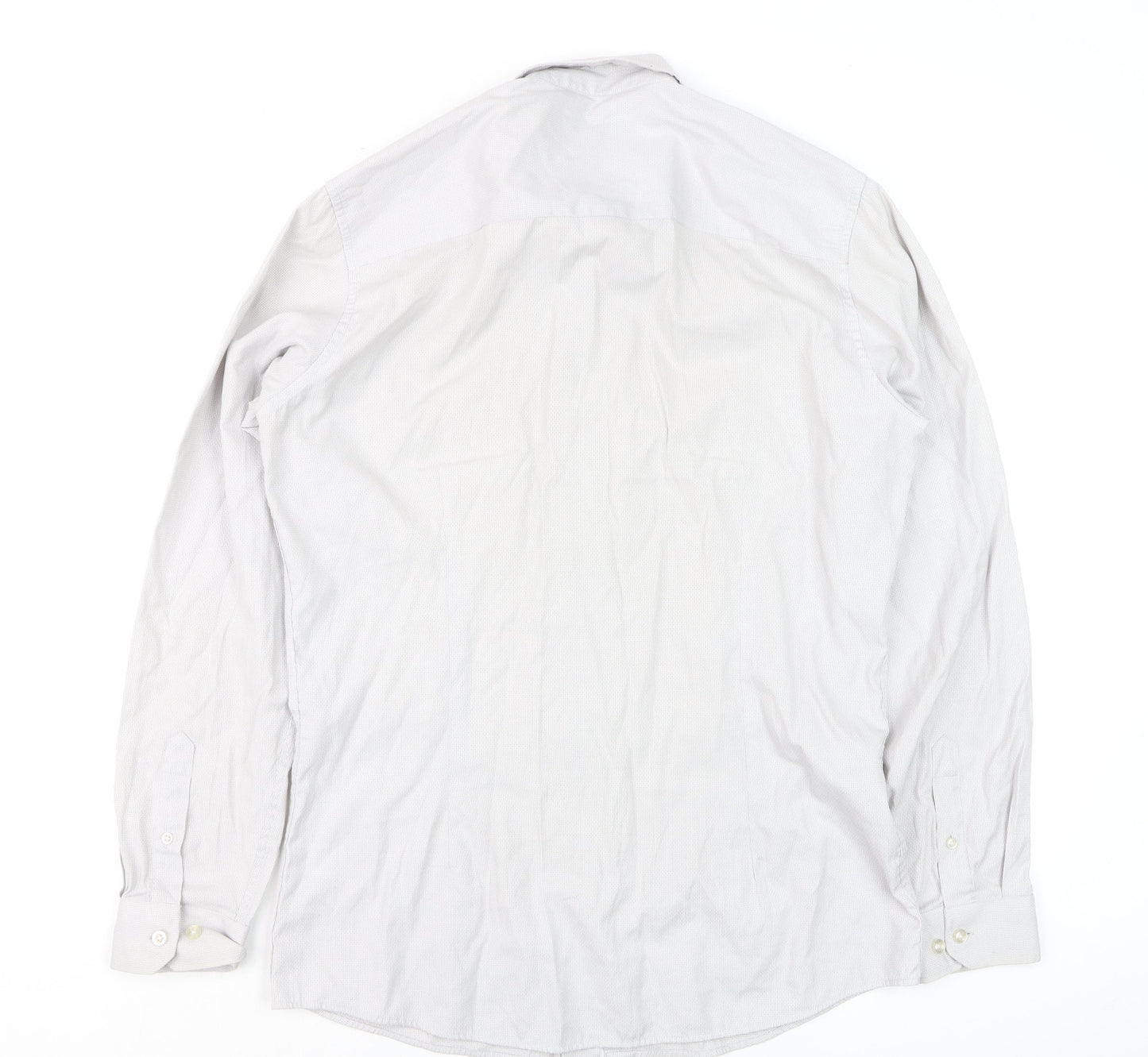 Taylor & Wright Women's White Slim Fit Long Sleeve Button-Up Shirt Size 16