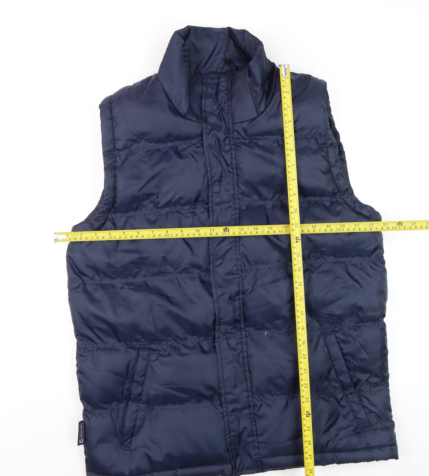 Mountain Essentials Men's Blue Puffer Waistcoat M