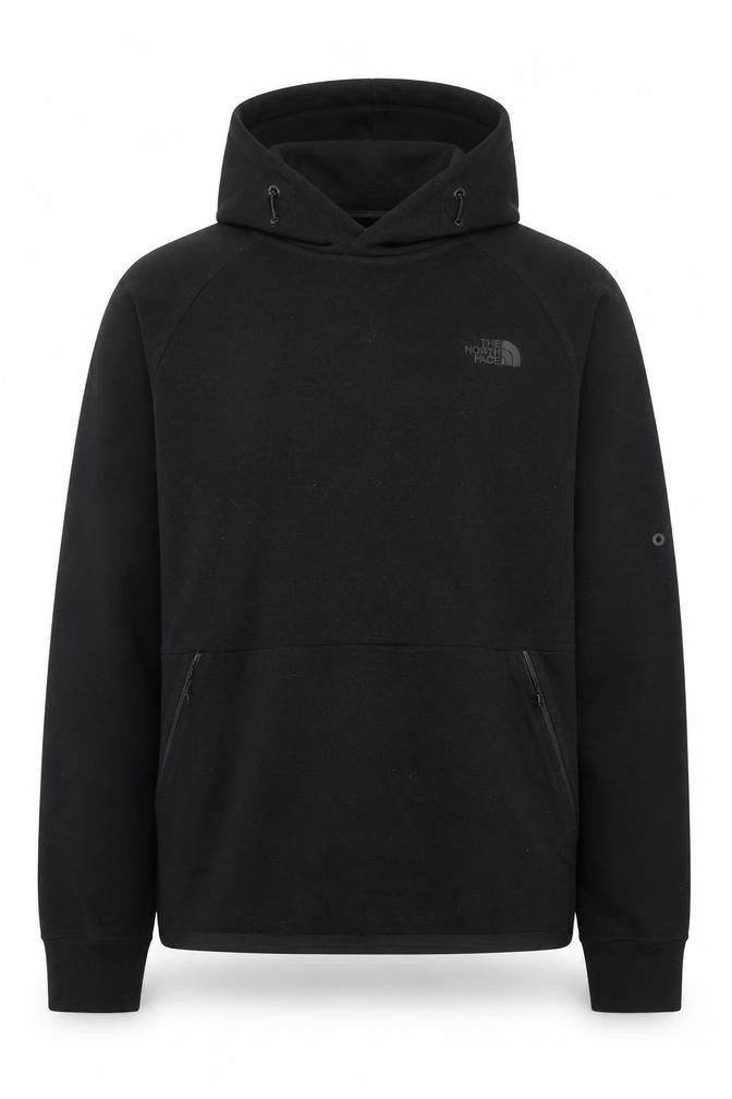 The North Face Men's Black Pullover Hoodie Size S Polyester Fleece