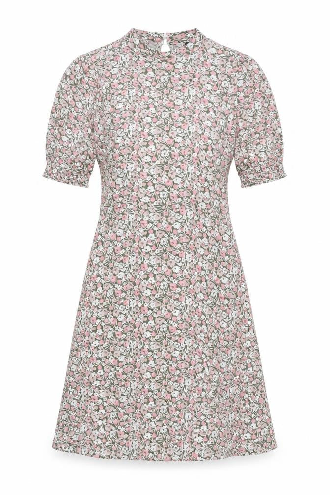 Marks and Spencer Women’s Multicoloured Floral A-Line Knee Length Dress Size 8