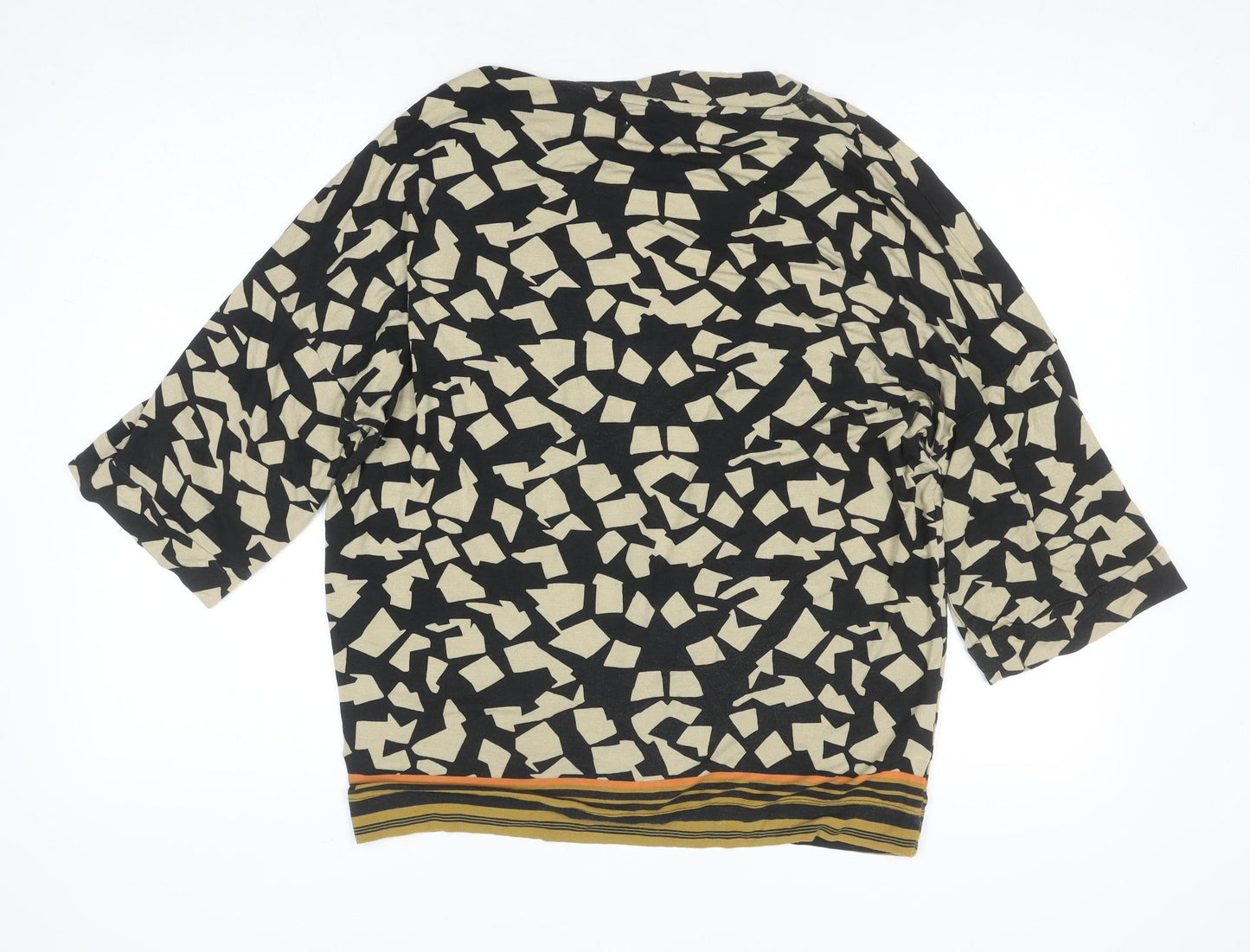 Next Womens Multicoloured Geometric Cardigan Small Viscose Blend