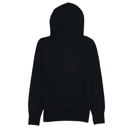Champion Men's Black Medium Pullover Hoodie with Logo
