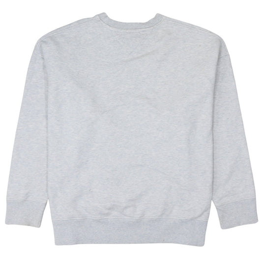 Tommy Jeans Men's Grey XL Crew Neck Pullover Sweatshirt