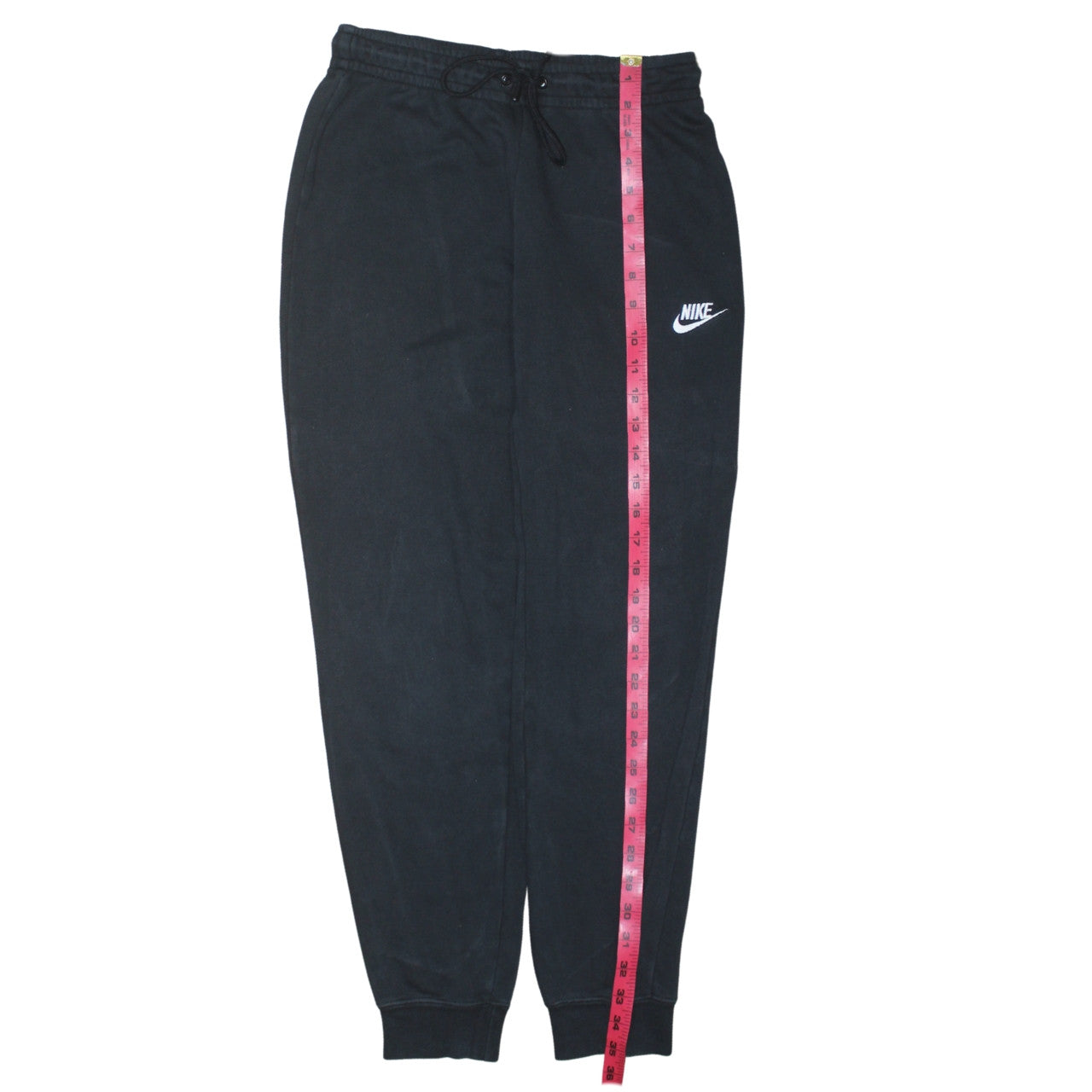 Nike Men's Black Small Jogger Fleece Sweatpants Activewear Trousers