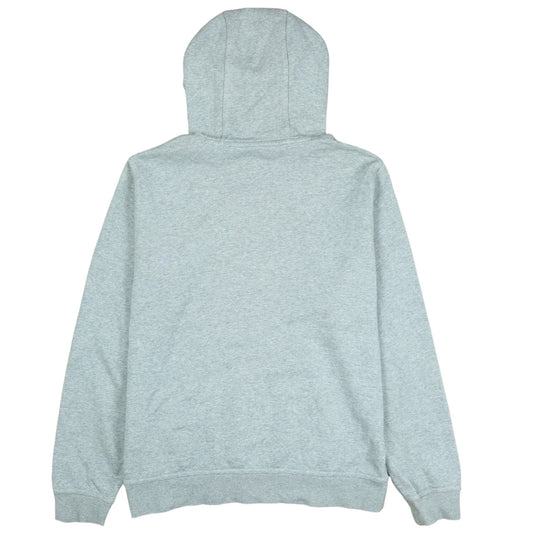 Nike Men's Grey Pullover Hoodie L Regular Fit Sports Fleece