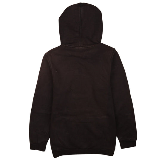 Puma Womens Black Pullover Hoodie Size 14 Logo Casual Sweatshirt