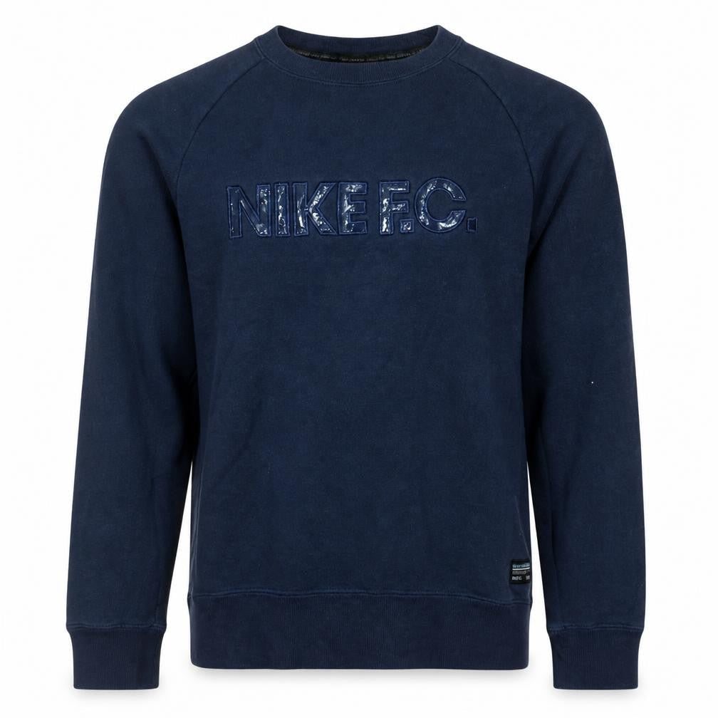 Nike Men's Blue NIKE F.C. Pullover Sweatshirt Size S