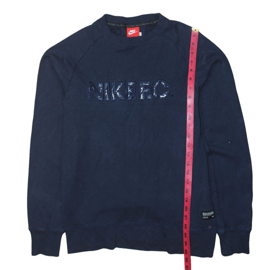 Nike Men's Blue NIKE F.C. Pullover Sweatshirt Size S