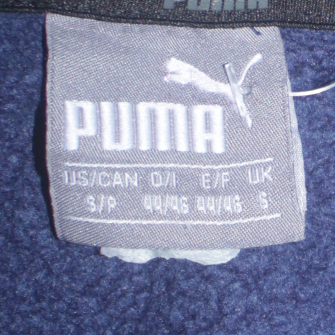 Puma Men's Blue XL Pullover Hoodie Graphic Logo Sweatshirt