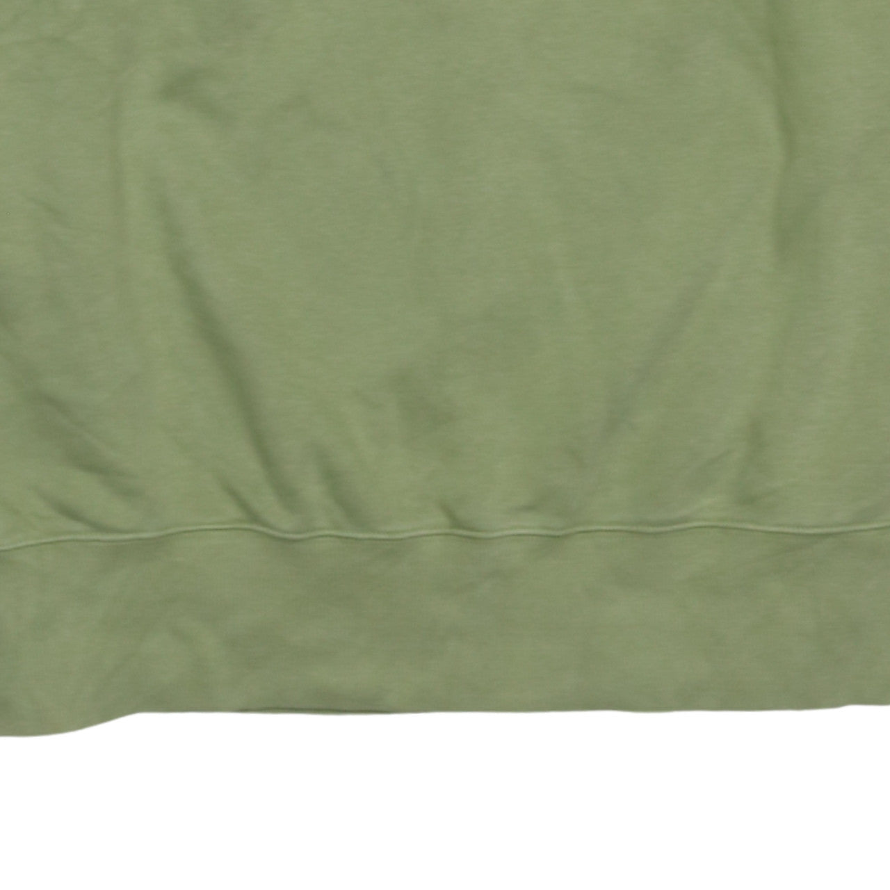 Nike Women Green 1X Crew Neck Pullover Sweatshirt Cotton Blend