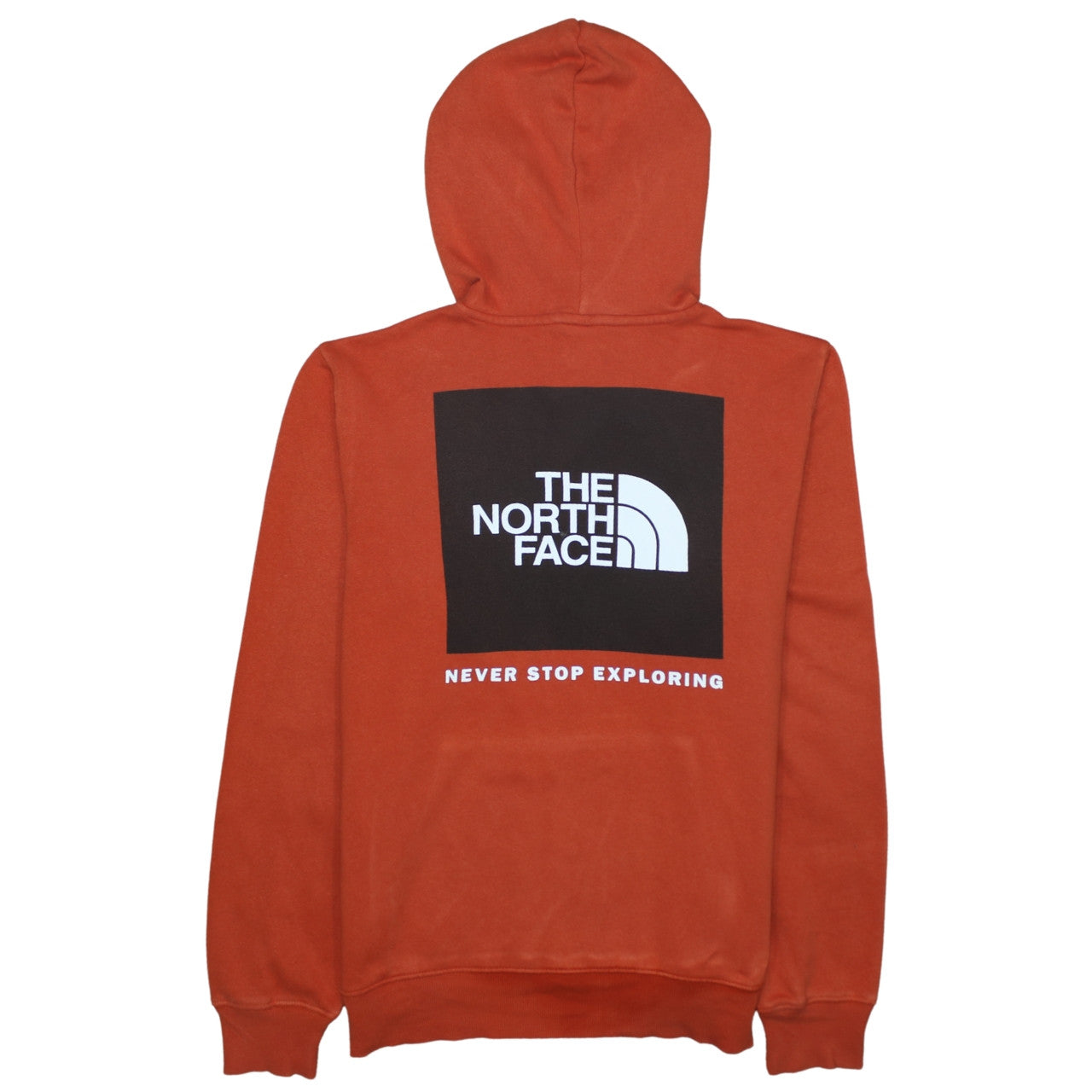 The North Face Men’s Red Pullover Hoodie Small Outdoor Logo