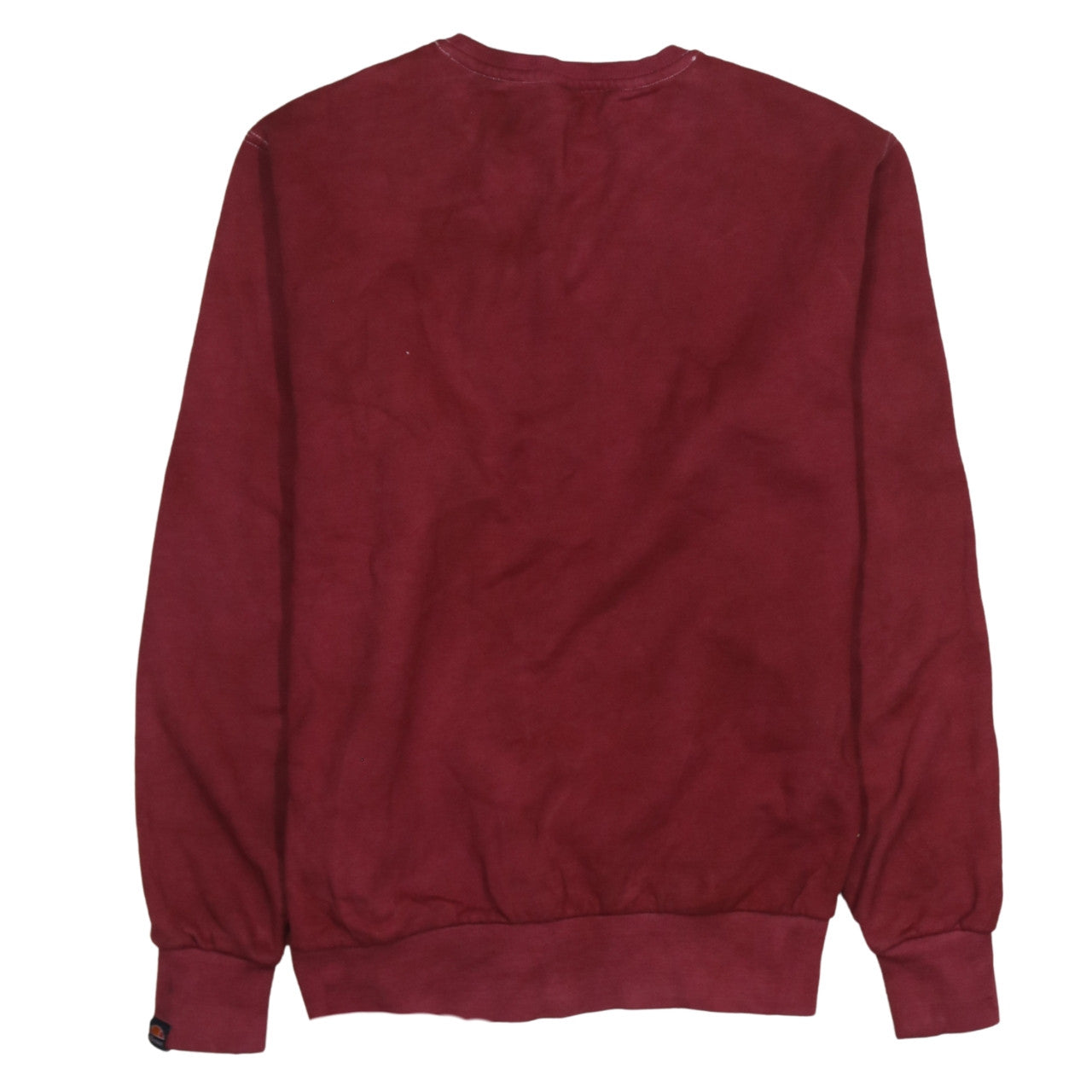 Ellesse Men's Red Crew Neck Pullover Sweatshirt M