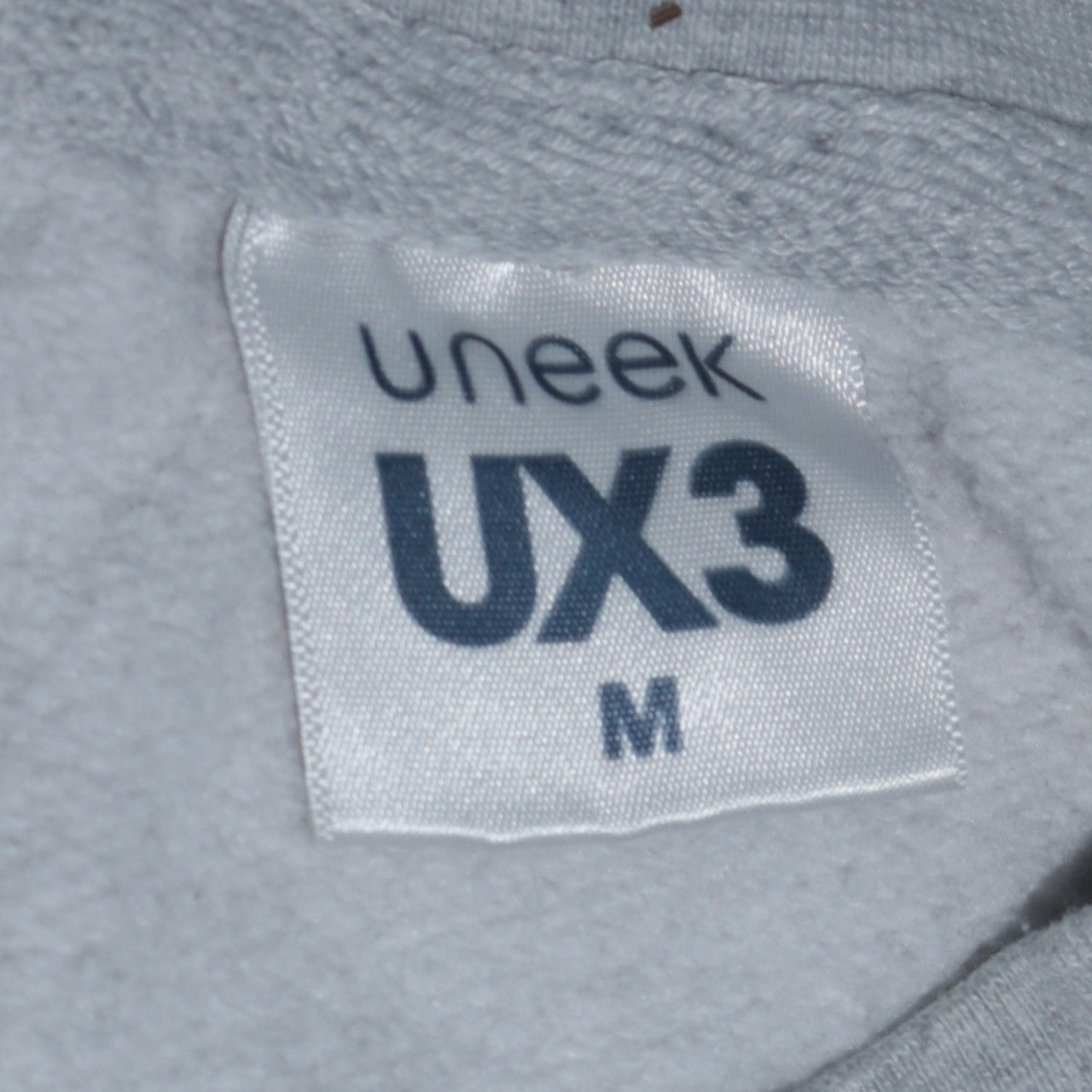 Uneek Mens Grey Los Angeles California Pullover Sweatshirt M