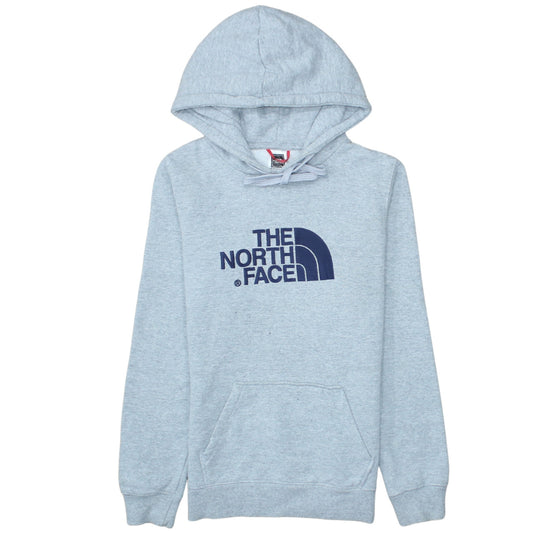 The North Face Womens Grey XS Pullover Hoodie with Logo
