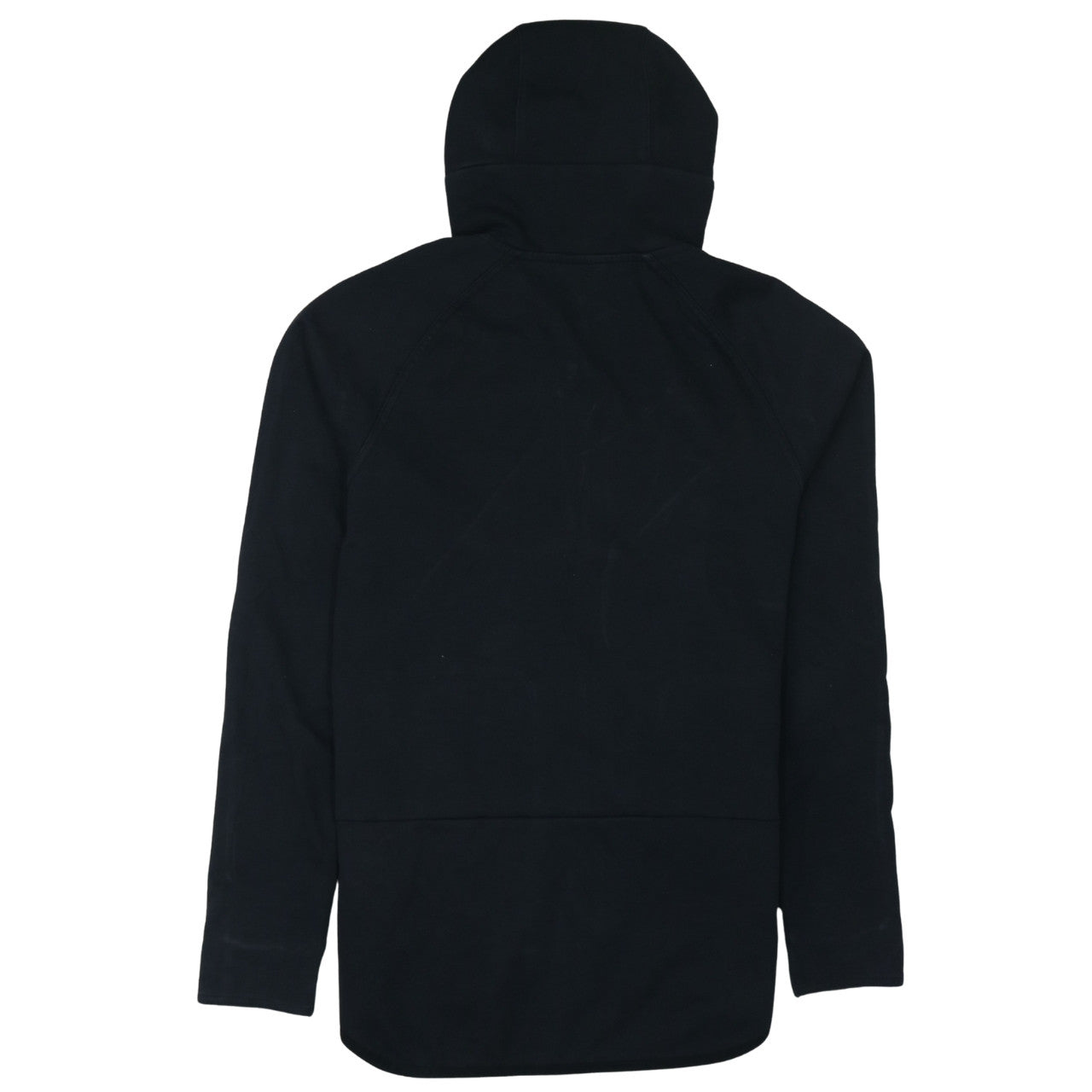 Nike Men's Black Full Zip Hoodie Size M Cotton Blend Sportswear