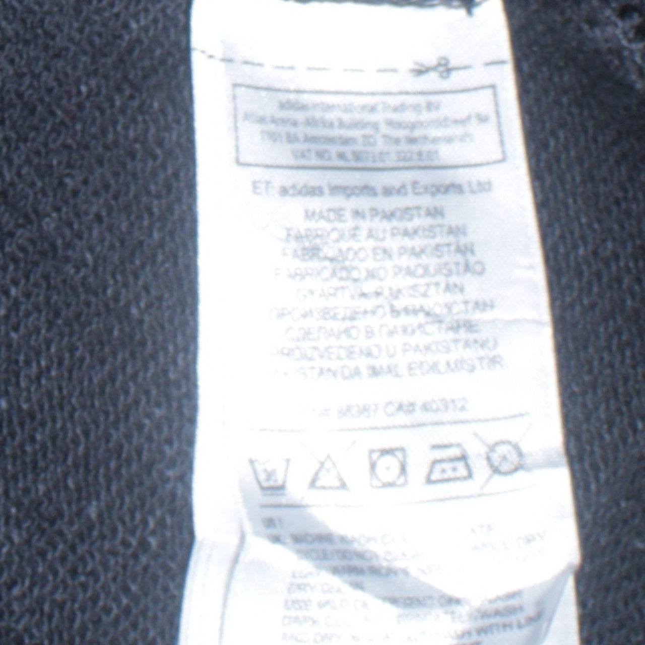 Adidas Womens Black Crew Neck Pullover Sweatshirt Size 14