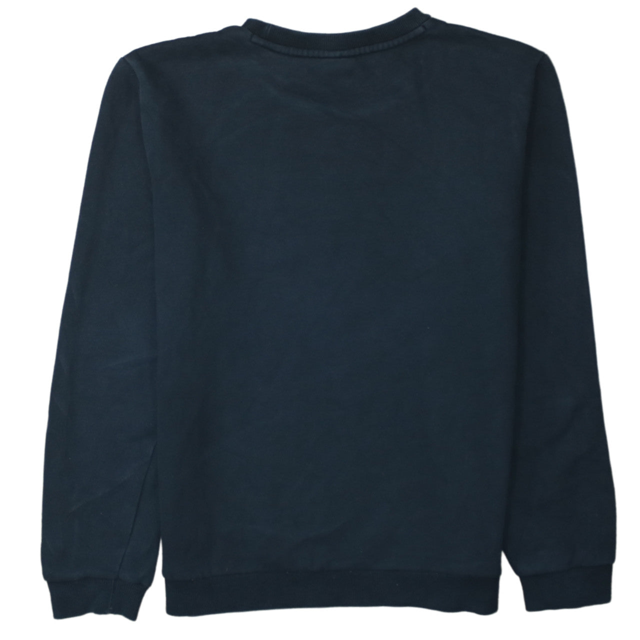 Puma Womens Black Logo Crew Neck Sweatshirt Size XL