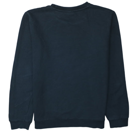 Puma Womens Black Logo Crew Neck Sweatshirt Size XL