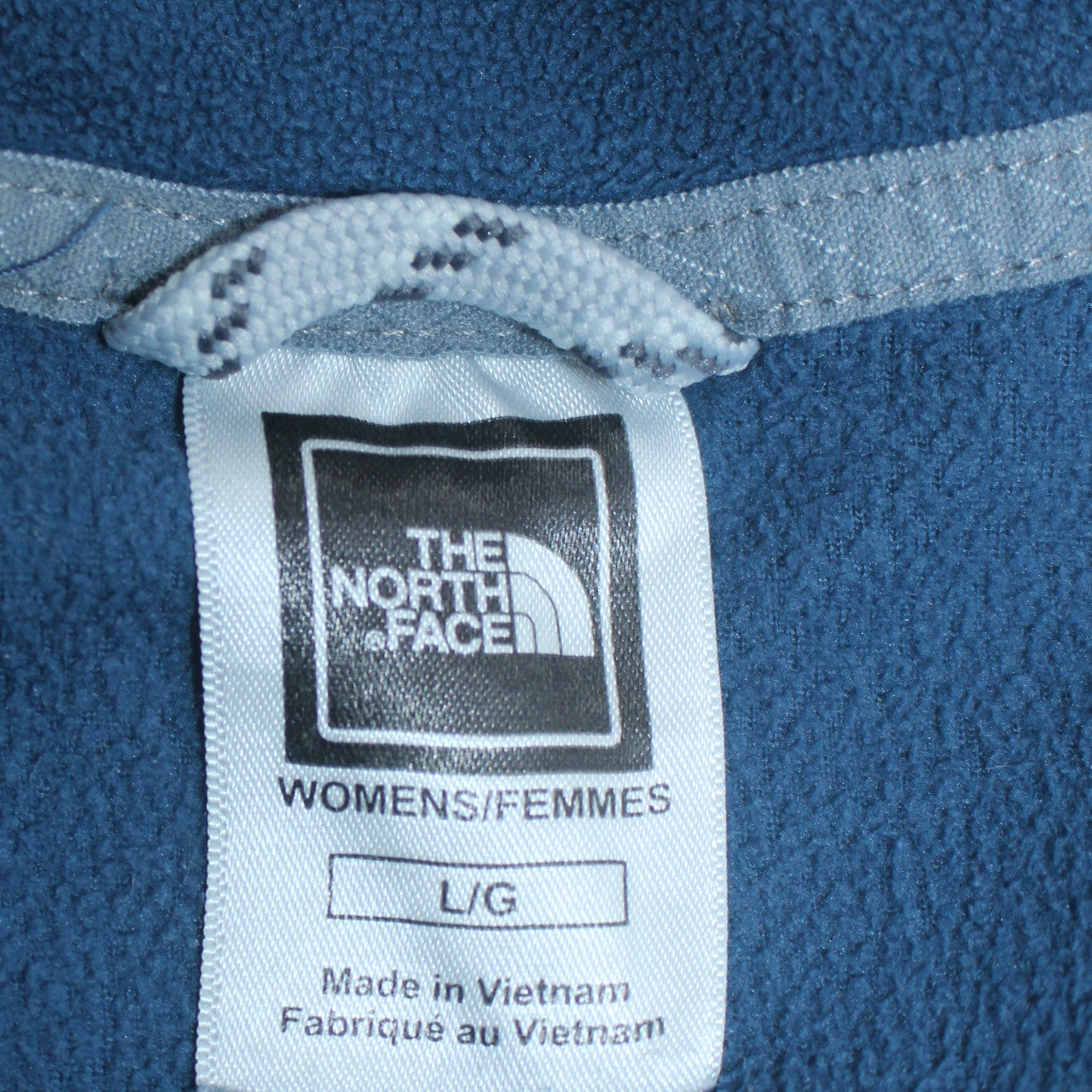 The North Face Women's Blue Fleece Pullover Sweatshirt Size L