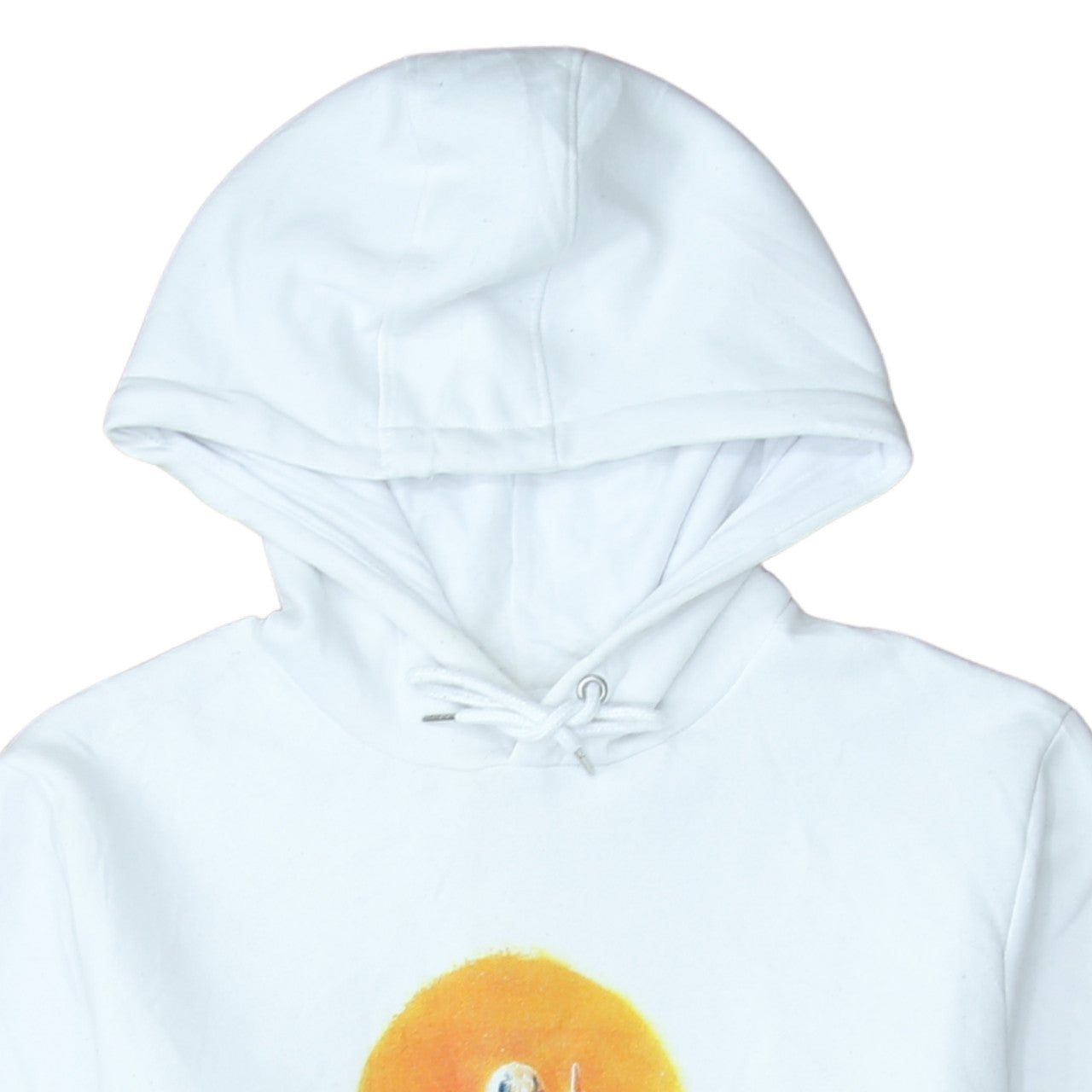 Primark Star Wars Men's White Pullover Hoodie L Mandalorian Design