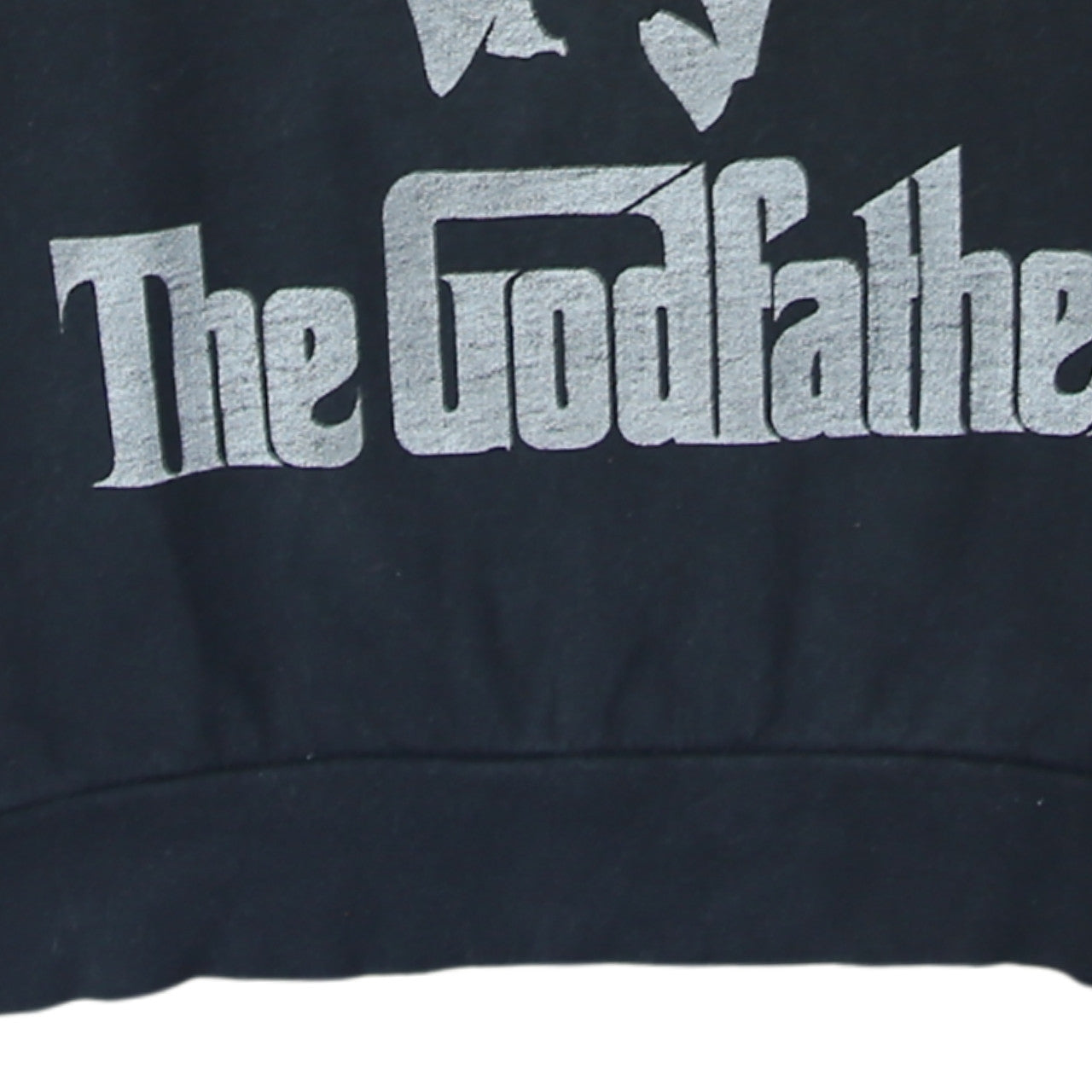 Cedar Wood State Men's Black The Godfather Sweatshirt L Crew Neck Pullover