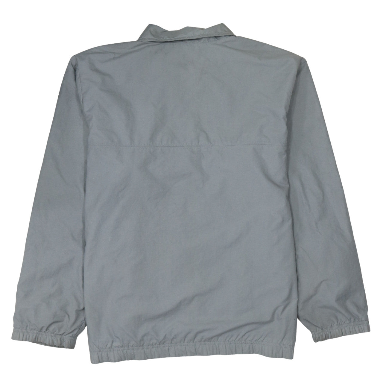 Nike Men's Grey L Windbreaker Jacket Full Zip Lightweight Sportswear