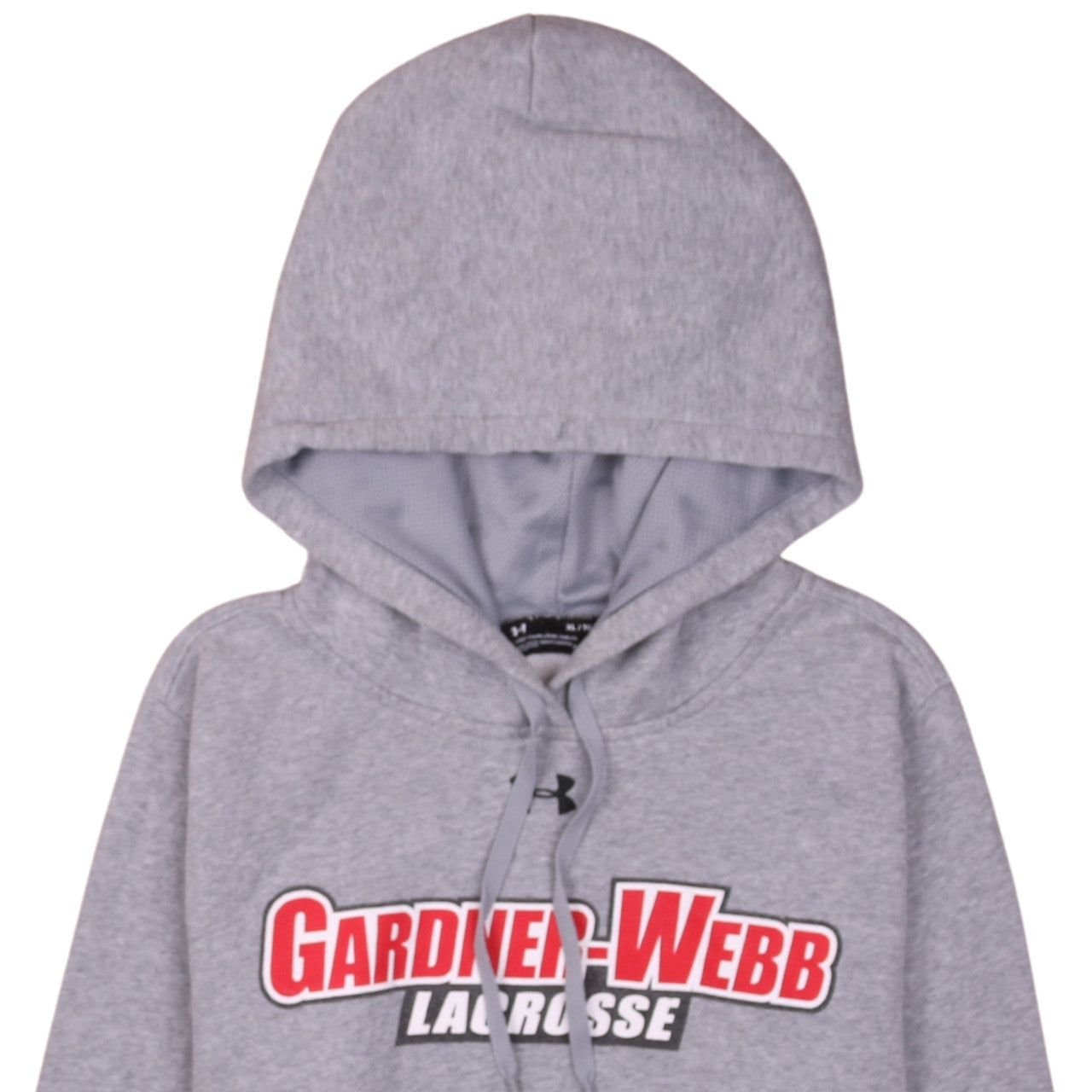 Under Armour Men's Grey XL Pullover Hoodie Gardner-Webb Lacrosse