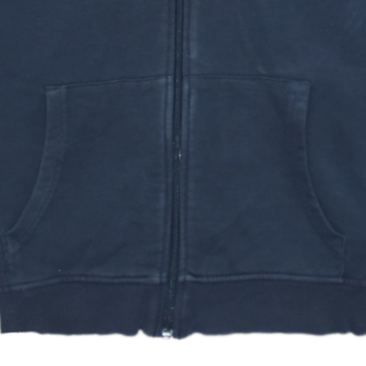 Nike Boys Navy Blue Full Zip Hoodie Size 10-12 Years Sportswear Logo