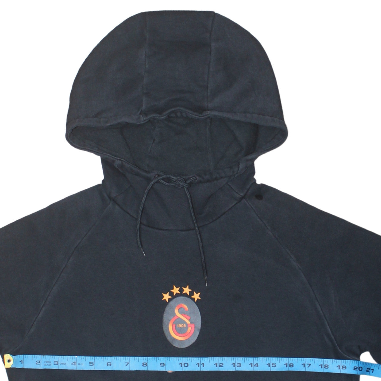 Nike Men's Black Small Pullover Hoodie Galatasaray Logo Sweatshirt