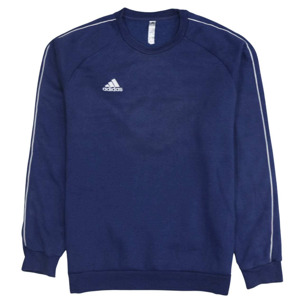 Adidas Men's Blue XL Pullover Sweatshirt Crew Neck Fleece