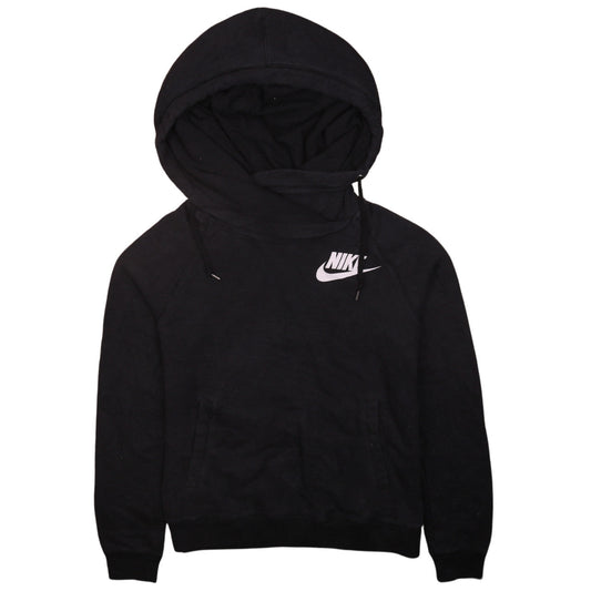 Nike Men's Black Pullover Hoodie Small Regular Fit Sports Fleece