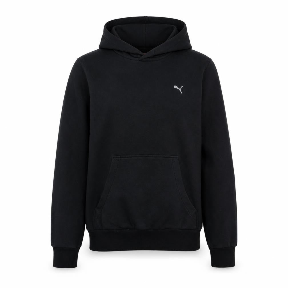 Puma Men's Black Pullover Hoodie Size L Regular Fit Sportswear