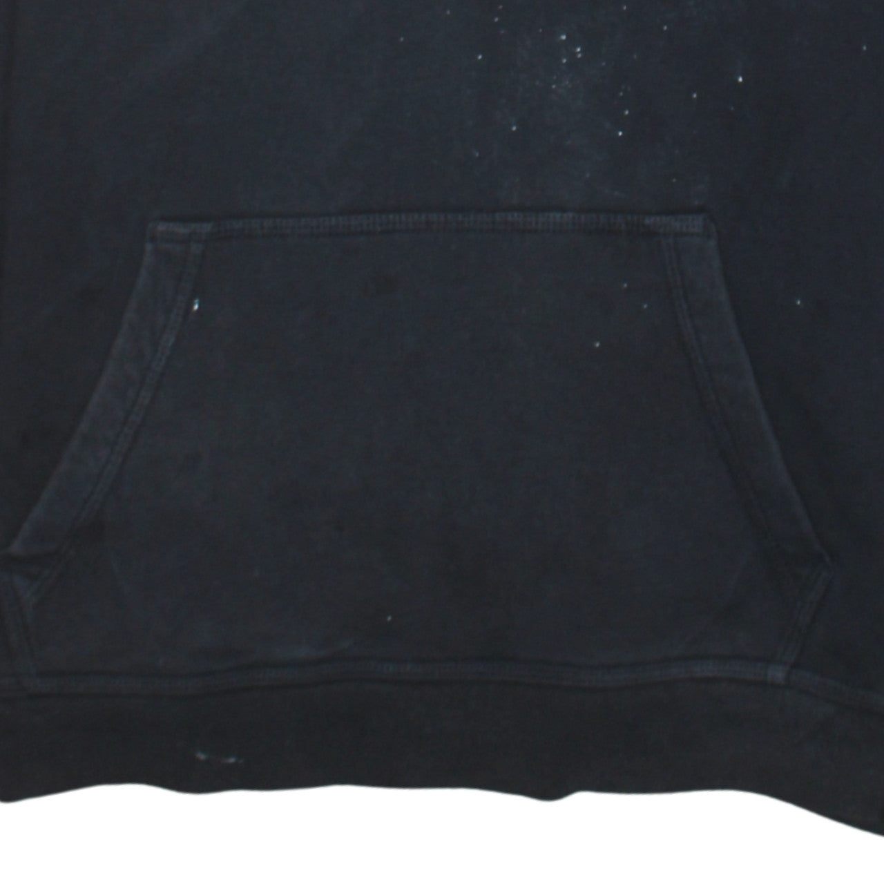 Nike Boys Black XL Pullover Hoodie with Logo Print Standard Fit