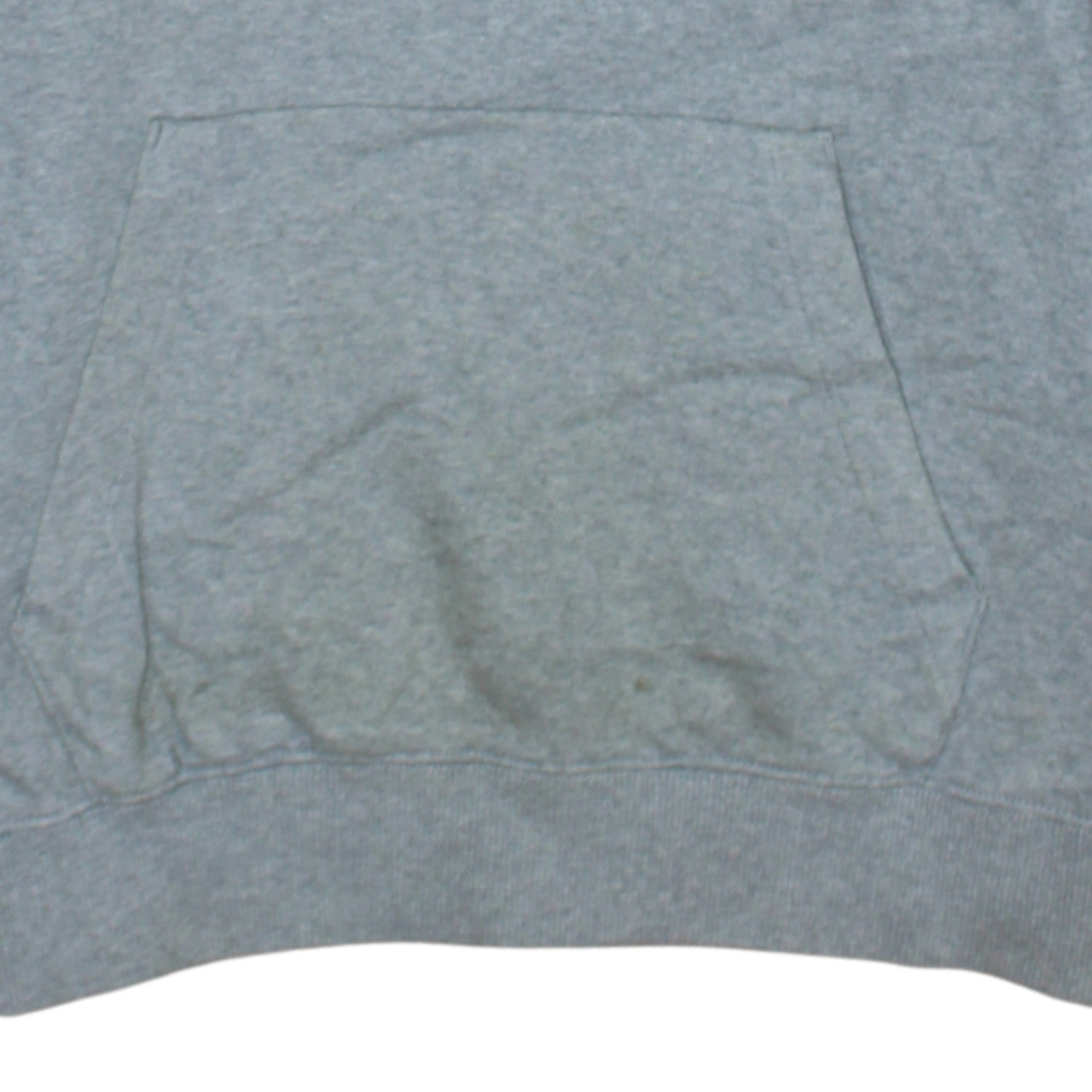 Champion Men's Grey Small Pullover Hoodie 100% Cotton Logo Sweatshirt