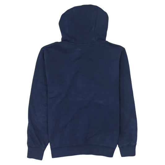 Nike Men's Blue Pullover Hoodie S Fleece Logo Sportswear