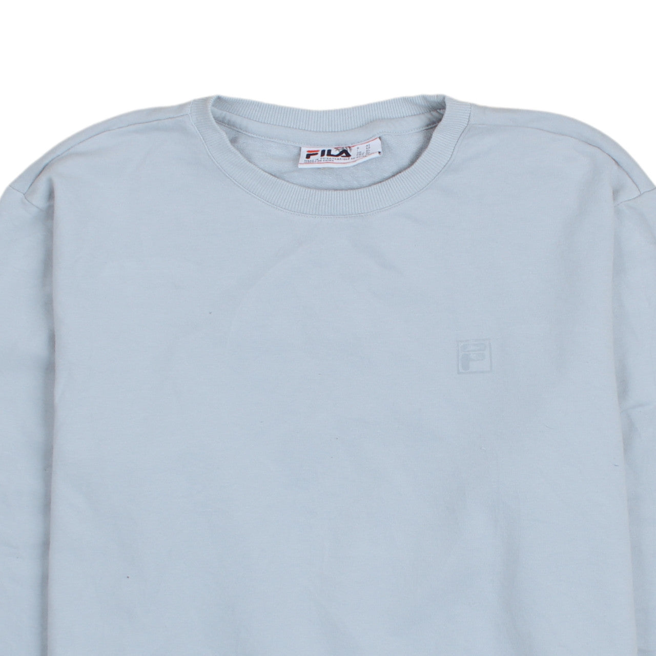FILA Men's Blue XL Pullover Crew Neck Sweatshirt