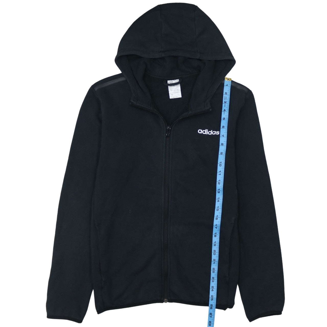 adidas Men's Black Full Zip Hoodie Size M Active Sportswear