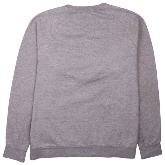 Russell Men's Grey XL Crew Neck Fleece Pullover Sweatshirt