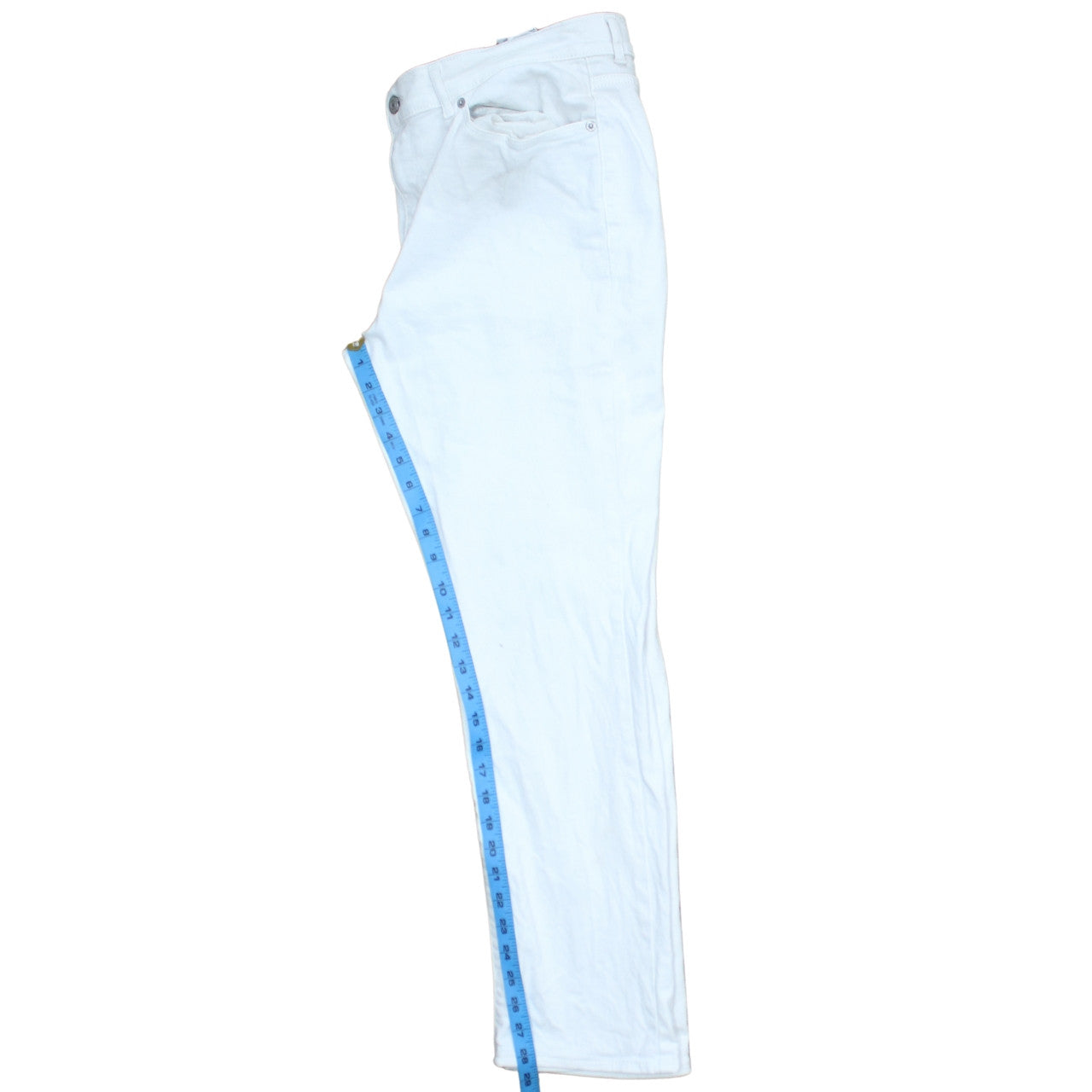 Levi's Women's White Classic Straight Denim Jeans Size 32