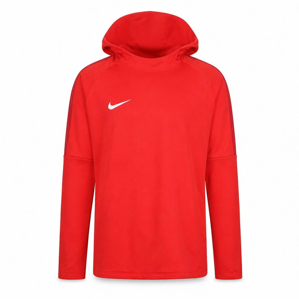 Nike Men's Red Dri-FIT Pullover Hoodie Size L Polyester Sportswear