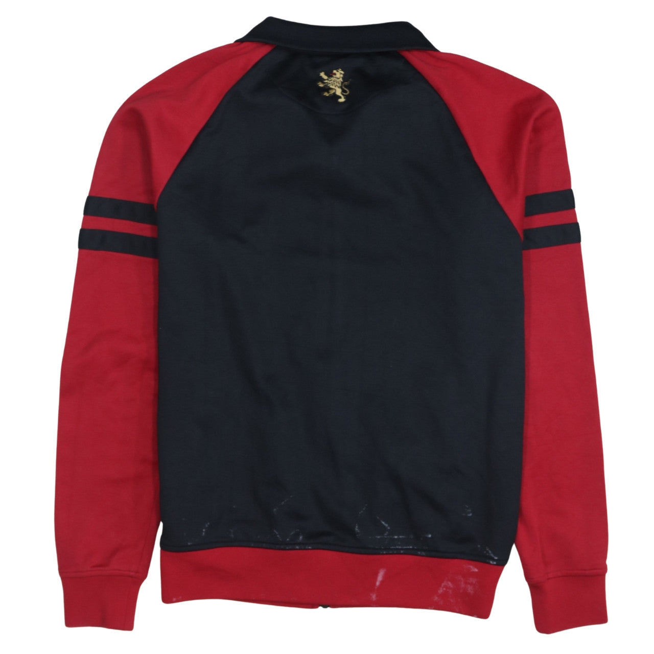 Ellesse Men's Black Red Full Zip Sweatshirt UK M