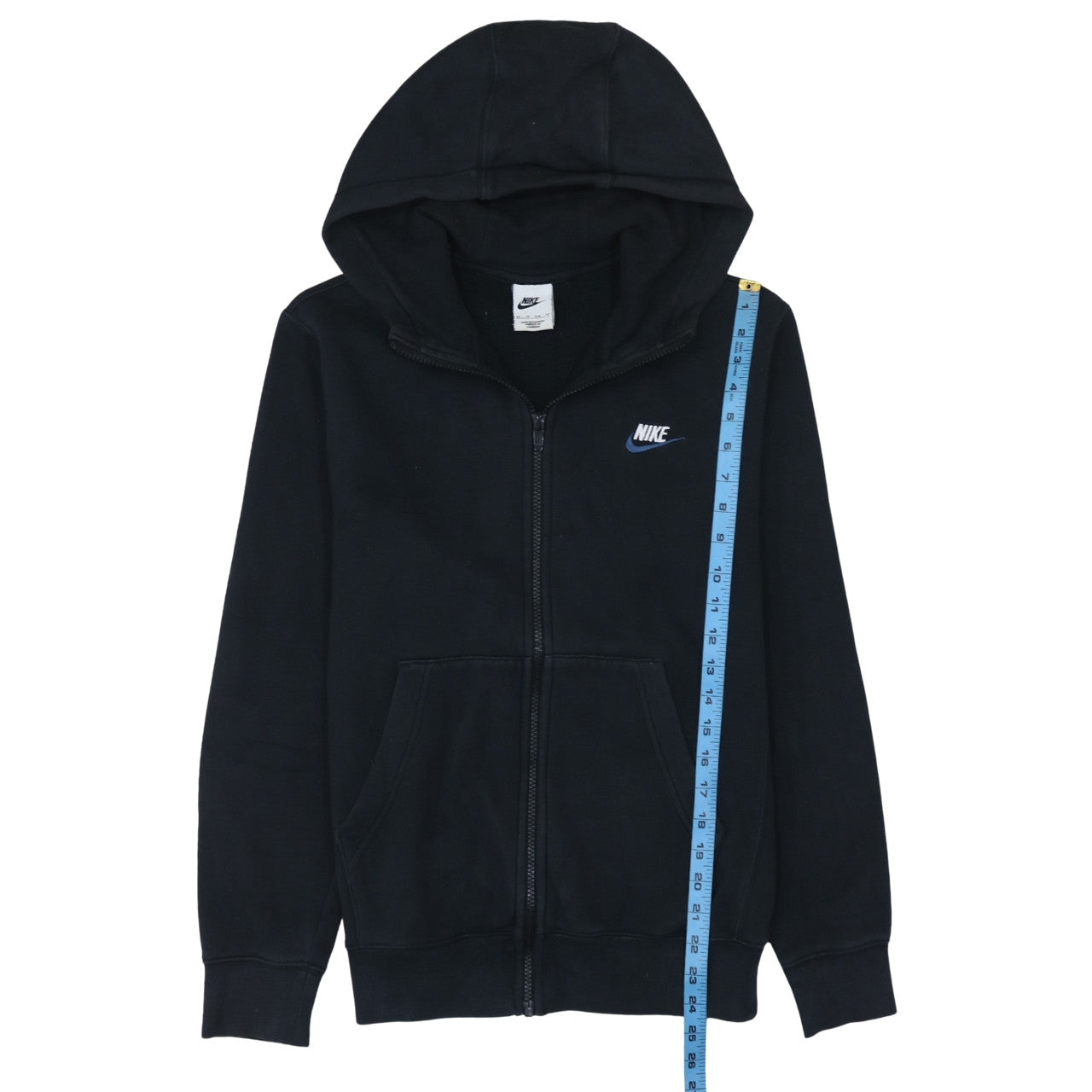 Nike Men's Black XS Full Zip Fleece Hoodie