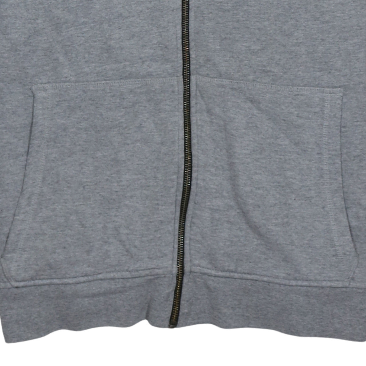 Adidas Men's Grey Full Zip Hoodie Size L Sports Fleece Jacket
