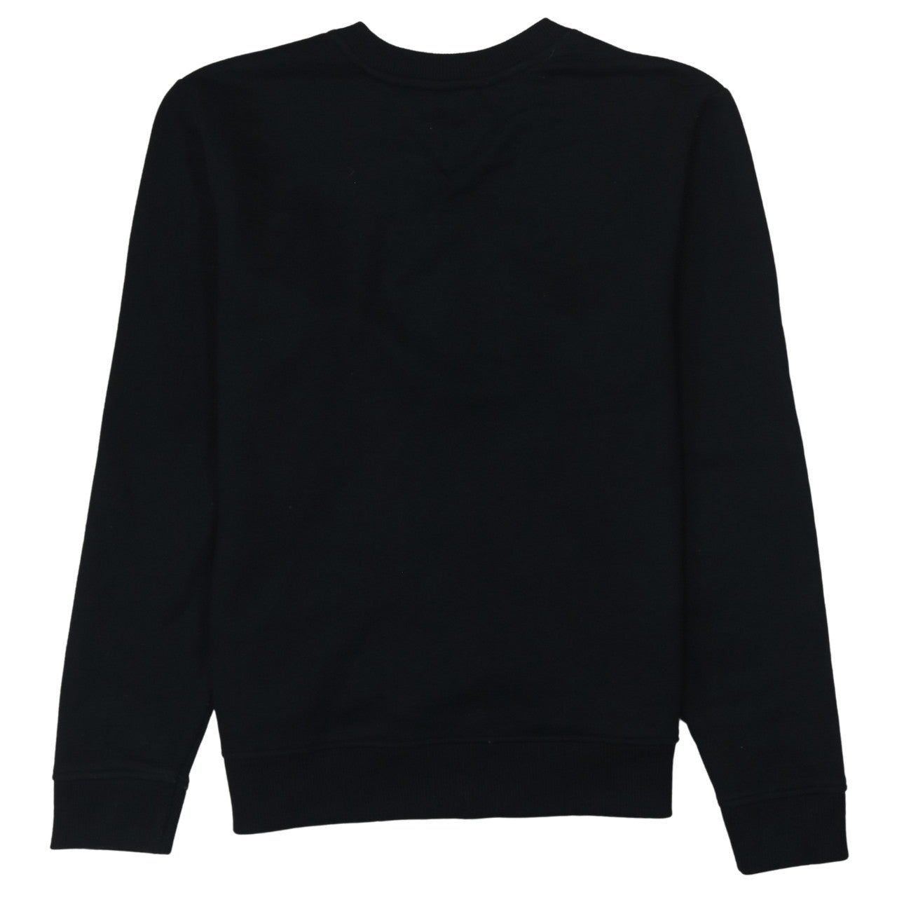 Tommy Jeans Mens Black Embroidered Logo Sweatshirt Size M
