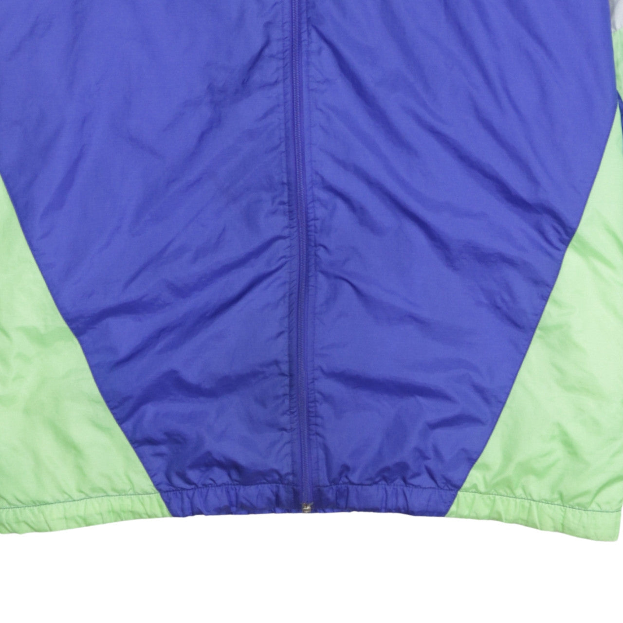 Nike Men’s Blue Green 90s Windbreaker Jacket Size 2XL